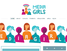 Tablet Screenshot of mediagirls.org